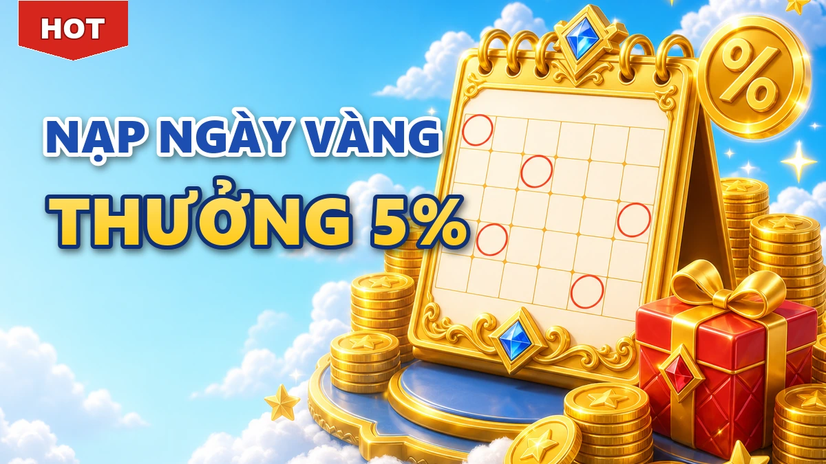 Nạp Tiền Ngày Vàng - khuyến mãi IBET88