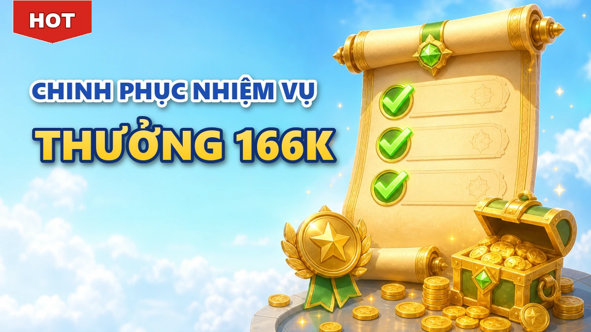 Chinh Phục Nhiệm Vụ - khuyến mãi IBET88